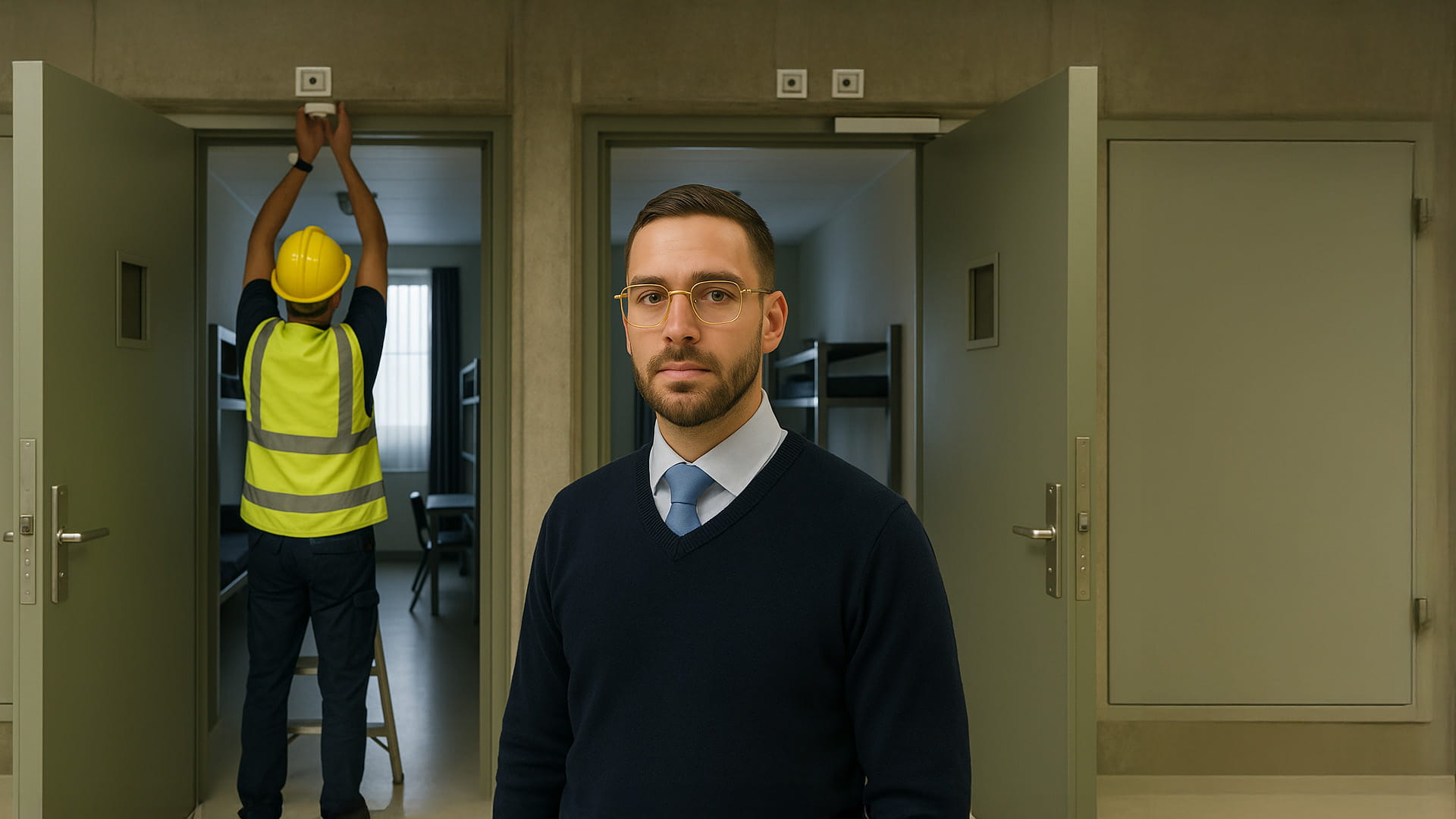 Vacature Bouwtoezicht binnen de detentie-omgeving. Geen aanvullende opleiding of sporttest vereist. Schikt voor beveiligers met MBO2. Je beveiligt de DJI omgeving en de bouwspecialisten.